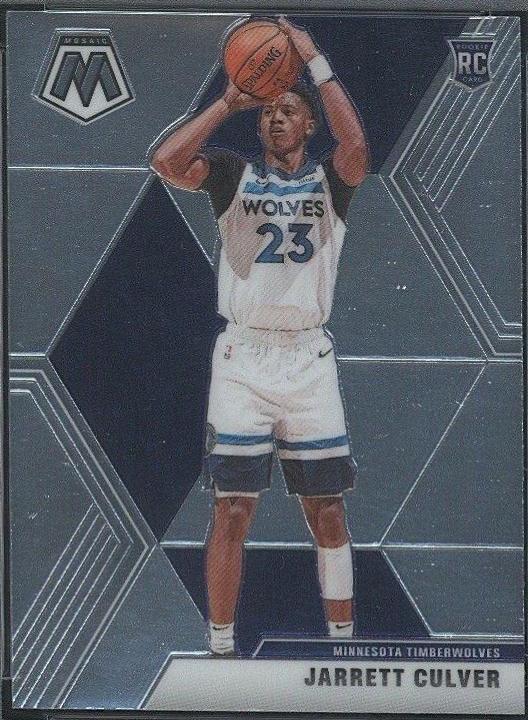 2019 Panini Mosaic Jarrett Culver #201 card
