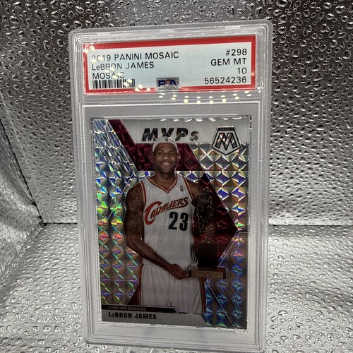 2019 Panini Mosaic LeBron James [Mosaic] #298 card