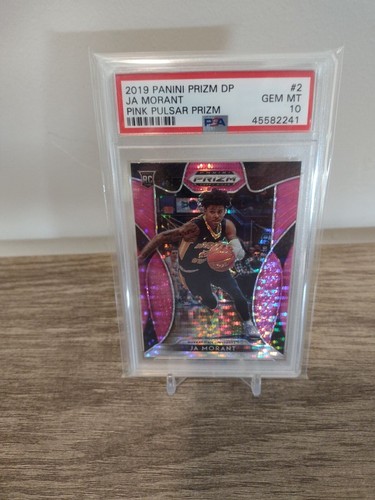 2019 Panini Prizm Draft Picks Ja Morant [Pink Pulsar Prizm] #2 card