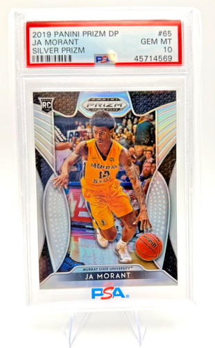 2019 Panini Prizm Draft Picks Ja Morant [Silver Prizm] #65 card