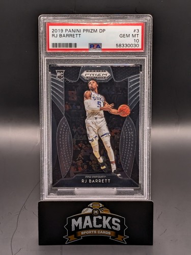 2019 Panini Prizm Draft Picks RJ Barrett #3 card