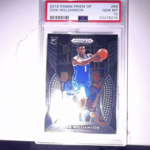 2019 Panini Prizm Draft Picks Zion Williamson #64 card