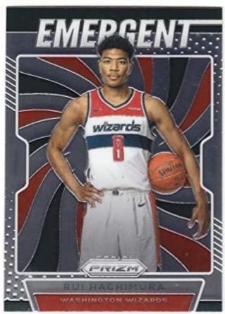 2019 Panini Prizm Emergent Rui Hachimura #21 card