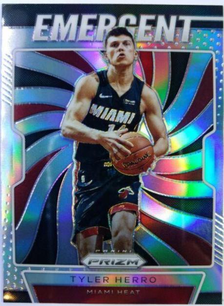 2019 Panini Prizm Emergent Tyler Herro [Silver Prizm] #5 card