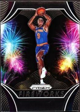 2019 Panini Prizm Fireworks RJ Barrett #27 card
