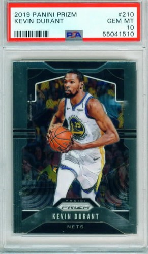 2019 Panini Prizm Kevin Durant #210 card