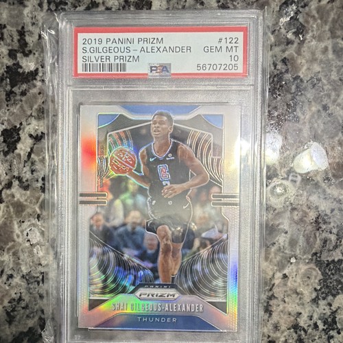 2019 Panini Prizm Shai Gilgeous-Alexander [Silver Prizm] #122 card