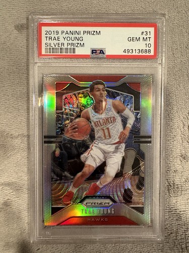 2019 Panini Prizm Trae Young [Silver Prizm] #31 card