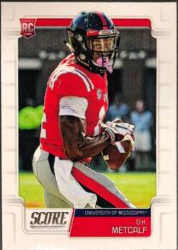 2019 Panini Score D.K. Metcalf #352 card