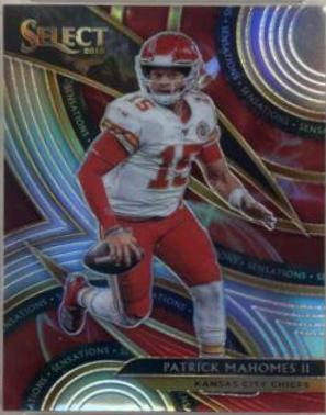 2019 Panini Select Sensations Patrick Mahomes II [Prizm] #6 card