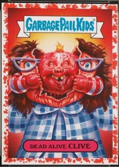 2019 Revenge of the Horror-ible Dead Alive CLIVE [Red] #6a card
