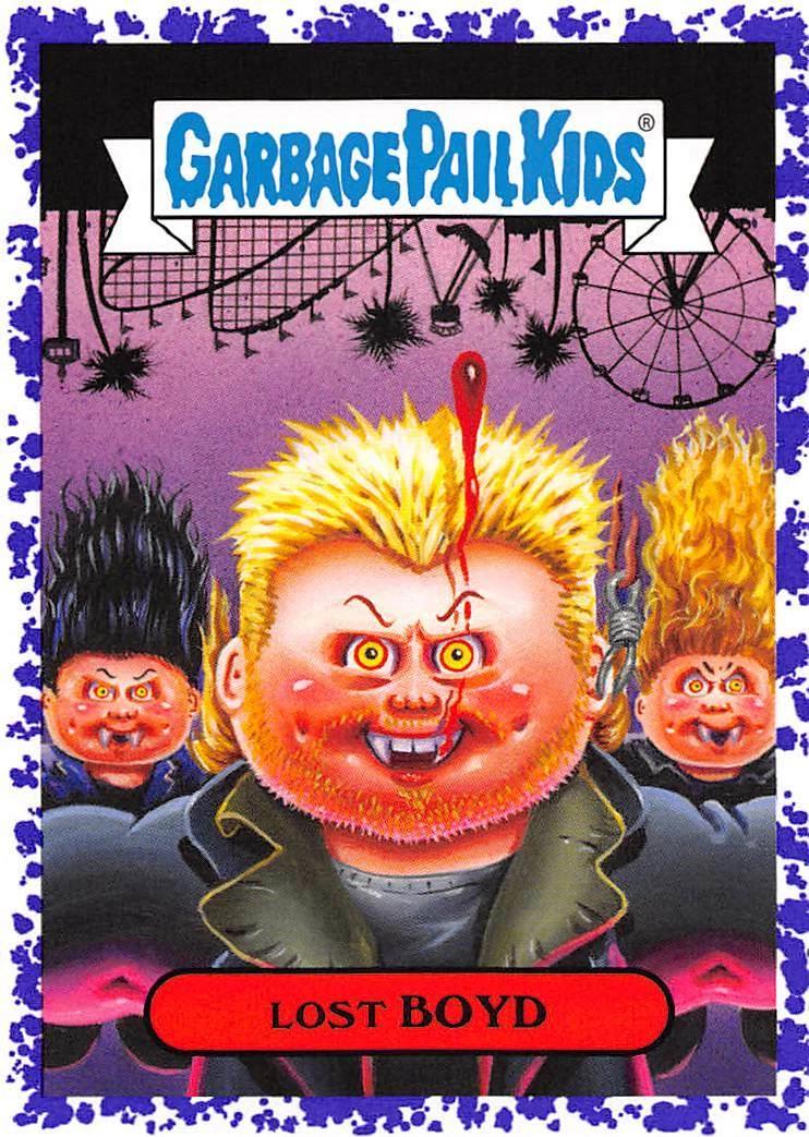 2019 Revenge of the Horror-ible Lost BOYD [Purple] #8a card