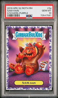 2019 Revenge of the Horror-ible SAM Hain [Purple] #2a card