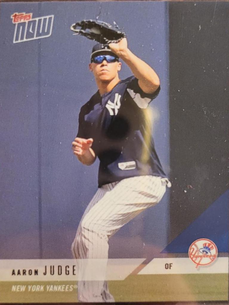 2019 Topps 2018 Now Review Aaron Judge #TN-1 card