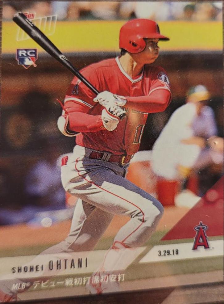 2019 Topps 2018 Now Review Shohei Ohtani #TN-3 card