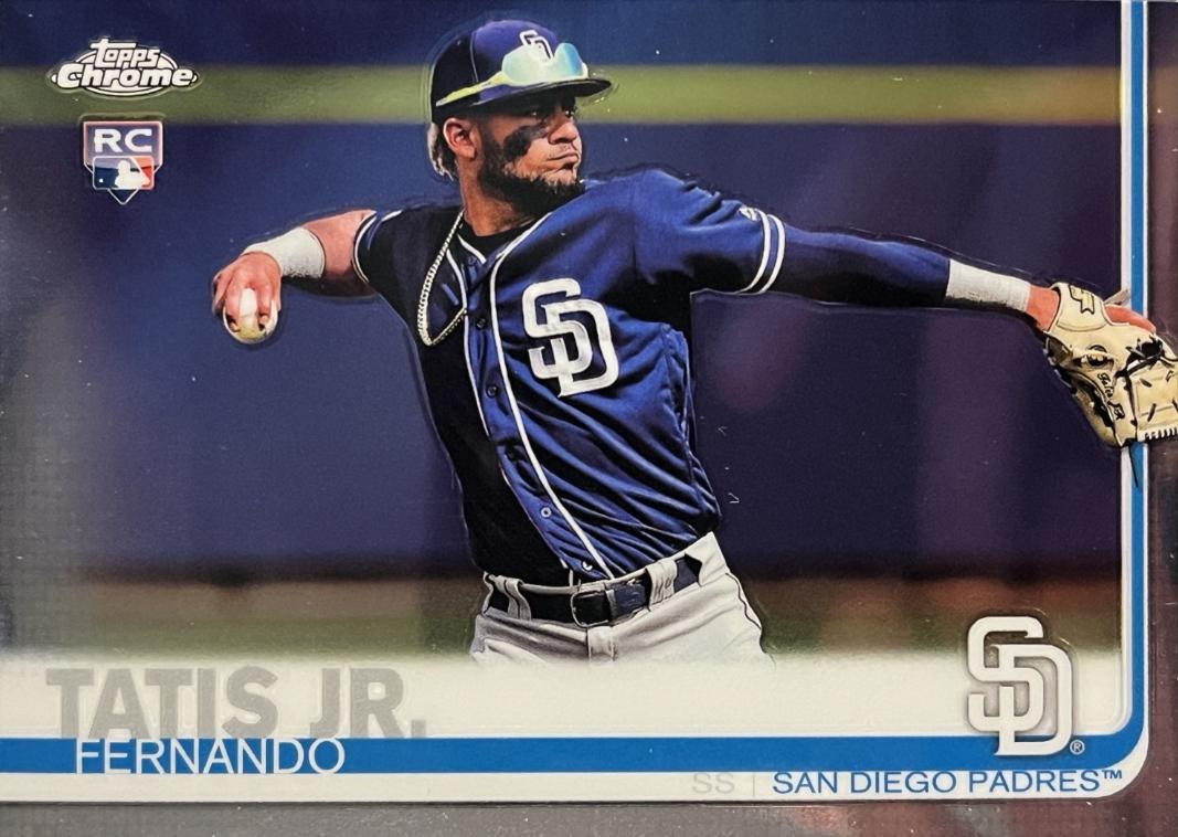 2019 Topps Chrome Fernando Tatis Jr. #203 card