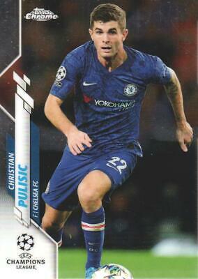 2019 Topps Chrome UEFA Champions League Christian Pulisic #47 card