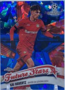 2019 Topps Chrome UEFA Champions League Future Stars Kai Havertz #FS-KH card