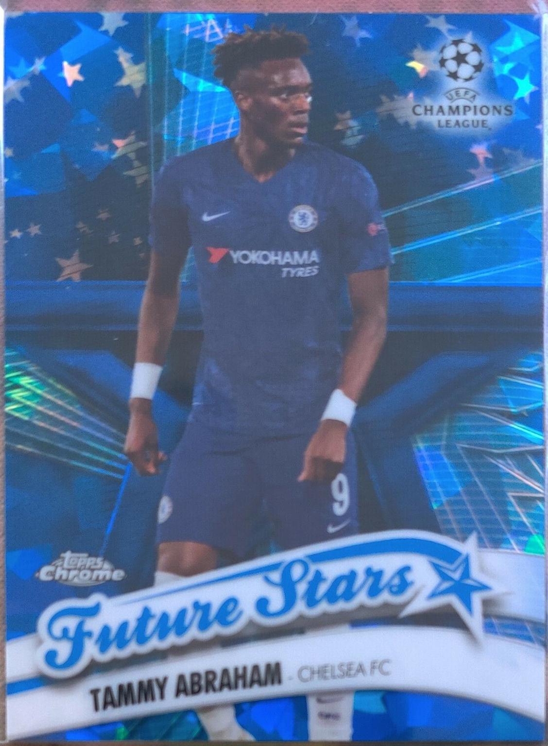 2019 Topps Chrome UEFA Champions League Future Stars Tammy Abraham #FS-TH card