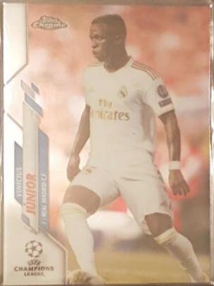 2019 Topps Chrome UEFA Champions League Vinicius Junior #33 card