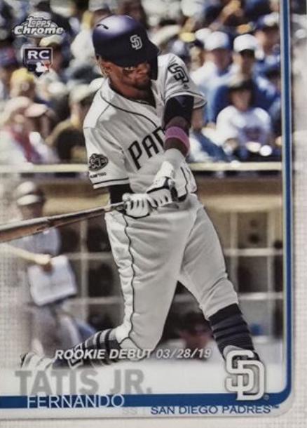 2019 Topps Chrome Update Fernando Tatis Jr. #54 card