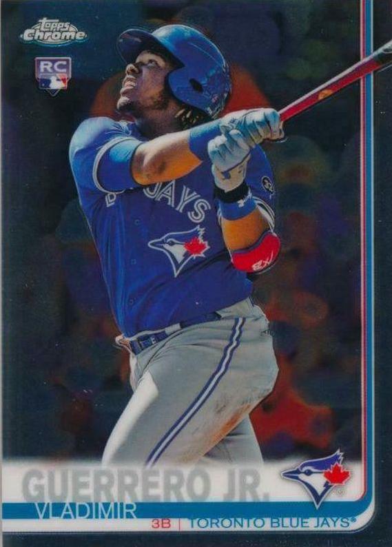2019 Topps Chrome Vladimir Guerrero Jr. #201 card
