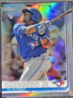 2019 Topps Chrome Vladimir Guerrero Jr. [Refractor] #201 card