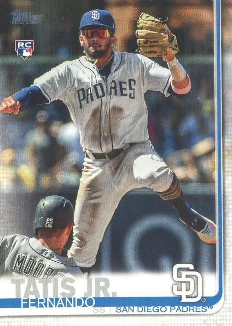 2019 Topps Complete Set Fernando Tatis Jr. [White Jersey] #410 card