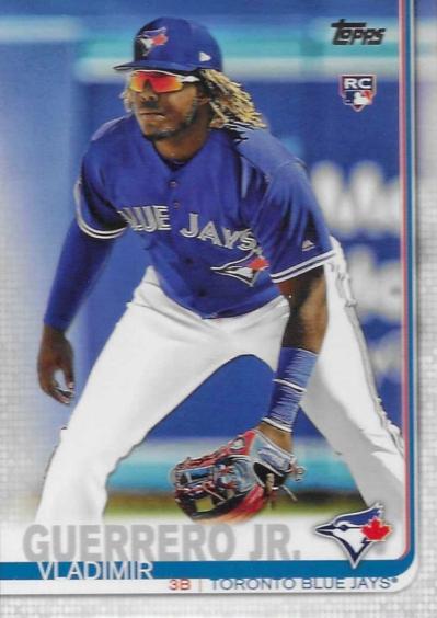 2019 Topps Complete Set Vladimir Guerrero Jr [Fielding] #700 card