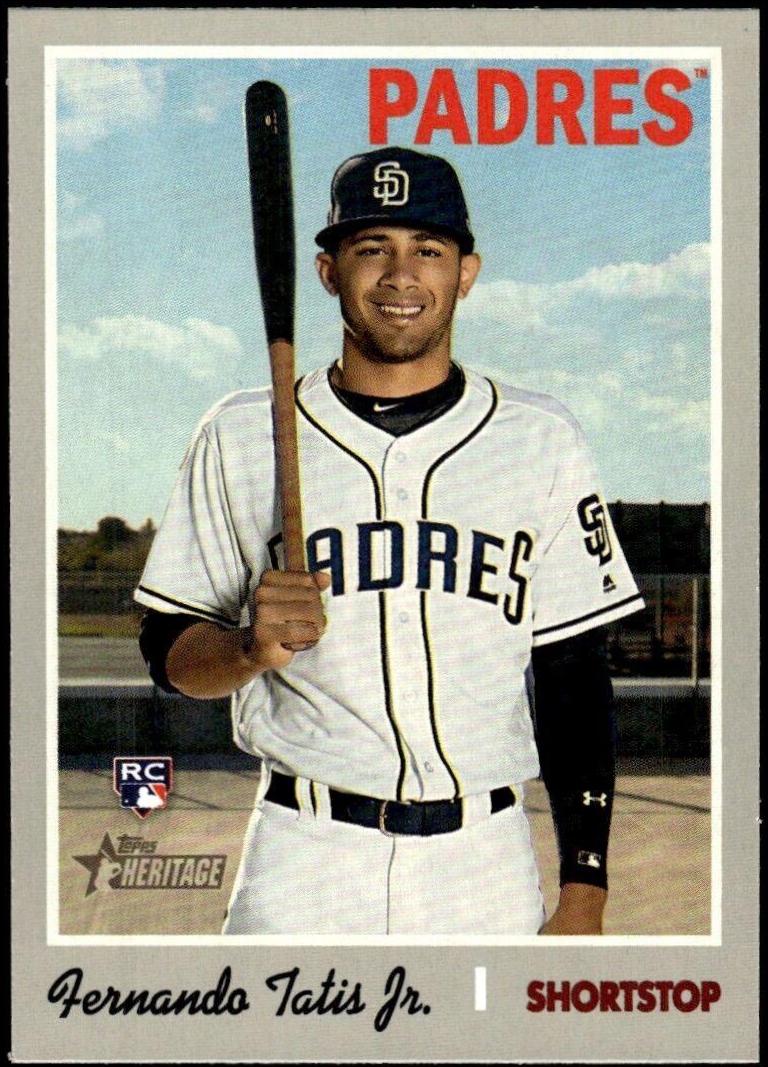2019 Topps Heritage Fernando Tatis Jr. #517 card