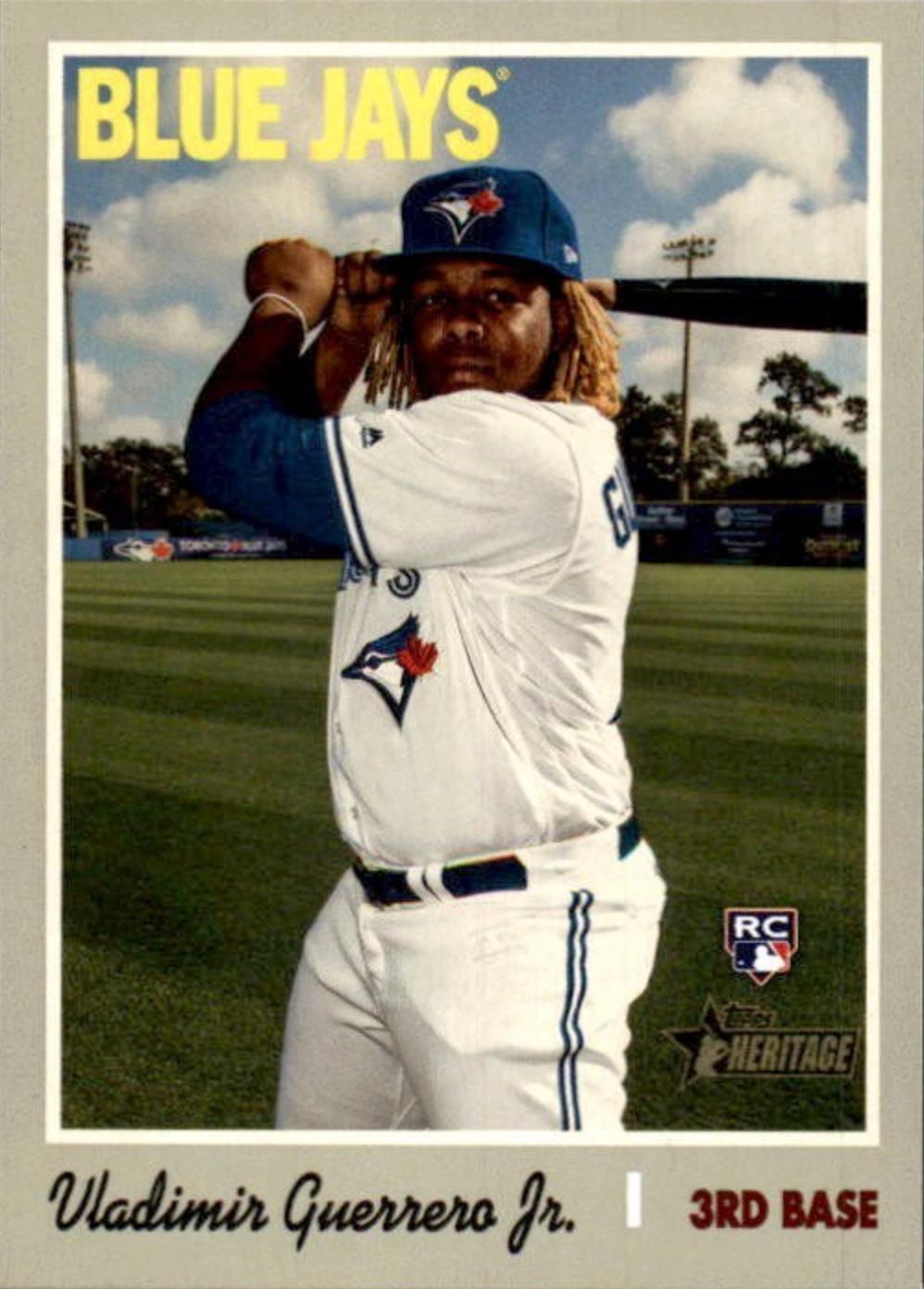 2019 Topps Heritage Vladimir Guerrero Jr. #504 card