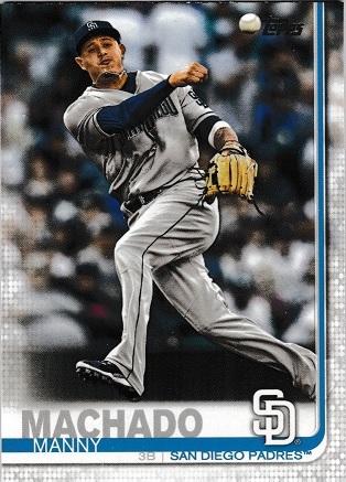 2019 Topps Manny Machado #500 card