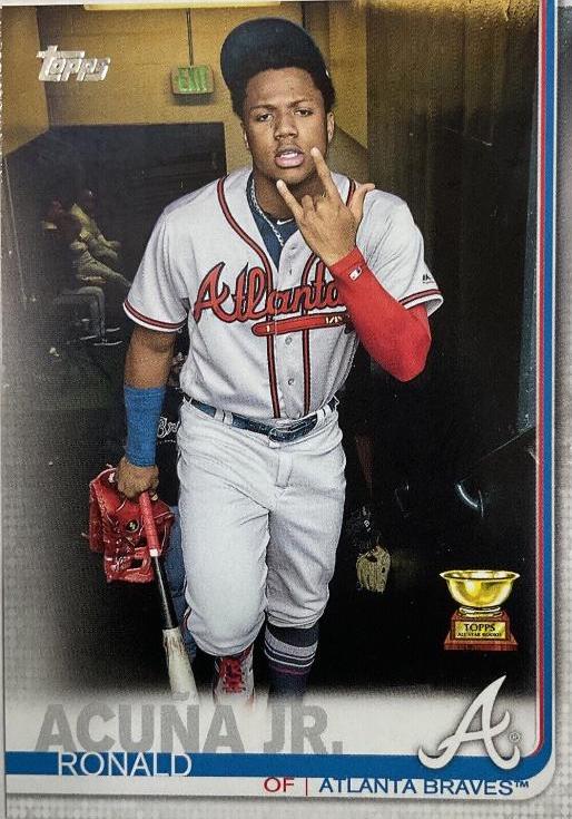 2019 Topps Ronald Acuna Jr. [Hand Sign] #1 card