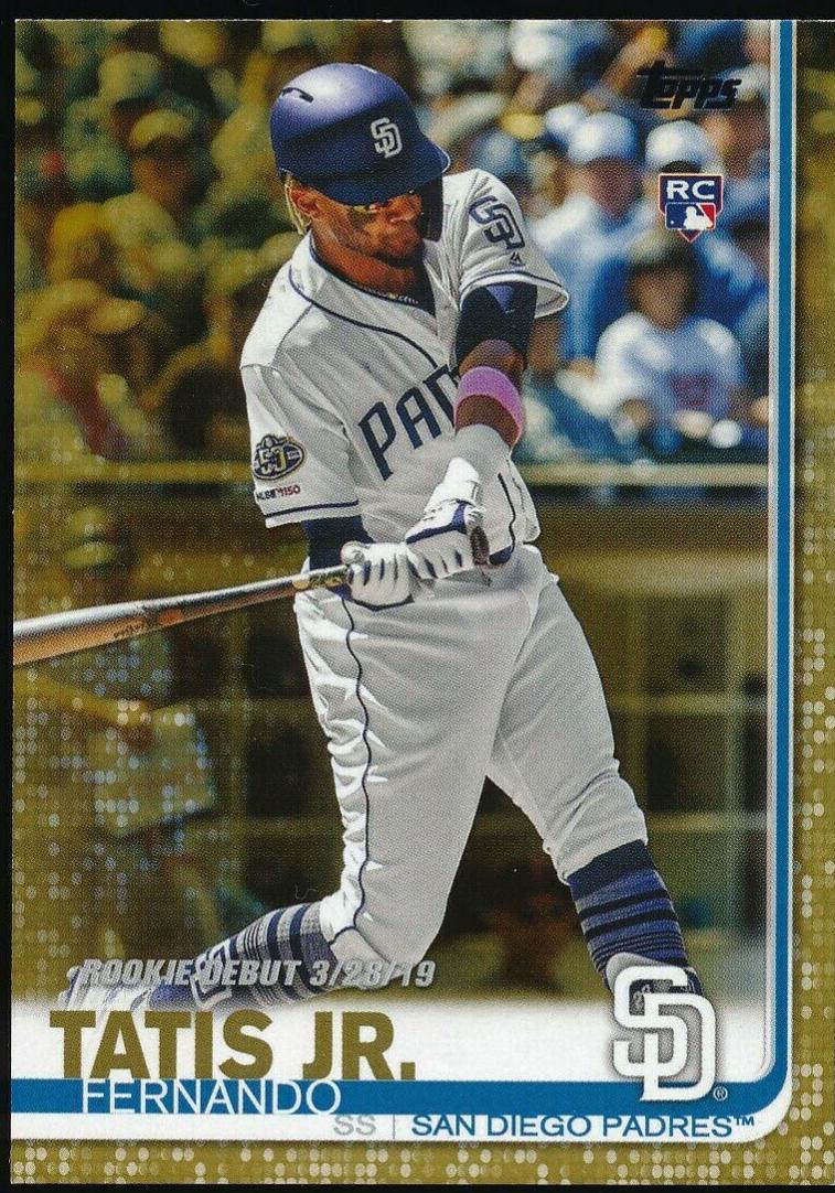 2019 Topps Update Fernando Tatis Jr. [Gold] #US56 card