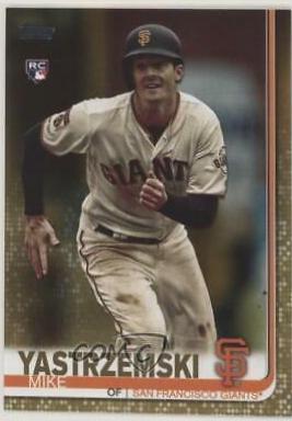 2019 Topps Update Mike Yastrzemski [Gold] #US245 card