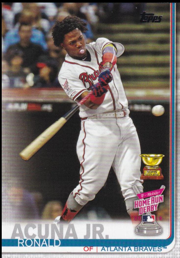 2019 Topps Update Ronald Acuna Jr. #US271 card