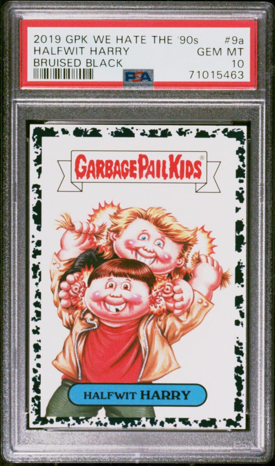 2019 We Hate the 90s Halfwit HARRY [Black] #9a card