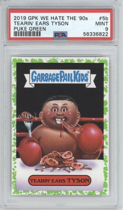 2019 We Hate the 90s Tearin' Ears TYSON [Green] #5b card