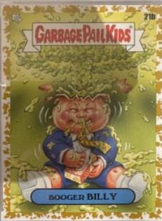 2020 35th Anniversary Booger BILLY [Gold] #21b card