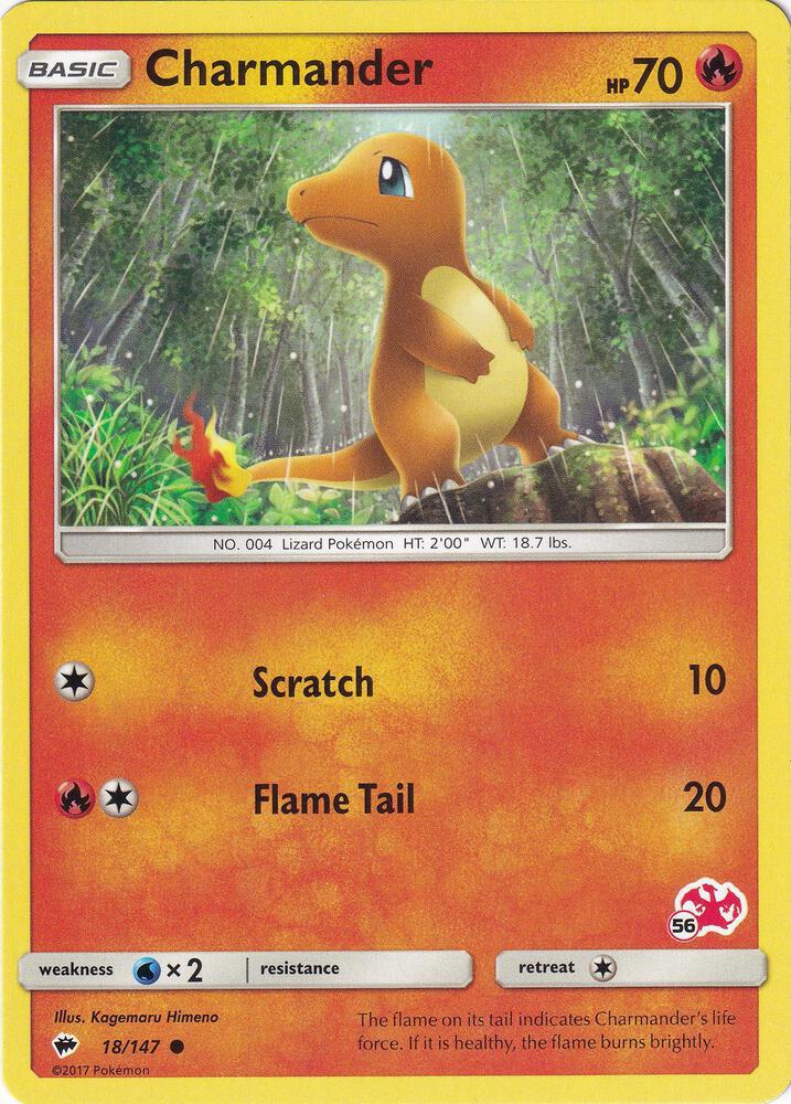 2020 Battle Academy Charmander #56 card