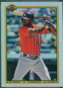 2020 Bowman Chrome 1990 Yordan Alvarez #90BYA card