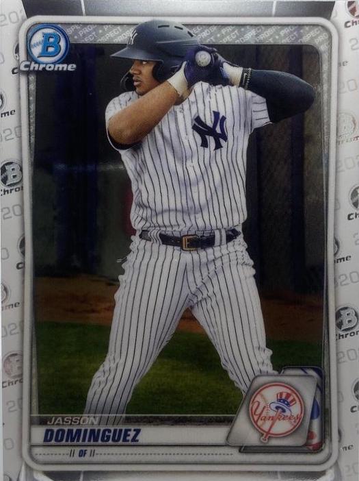 2020 Bowman Chrome Prospects Jasson Dominguez #BCP-243 card