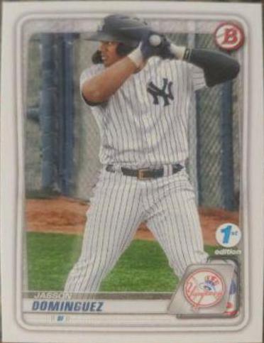 2020 Bowman Draft 1st Edition Jasson Dominguez #BD-151 card