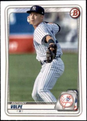 2020 Bowman Draft Anthony Volpe #BD-178 card