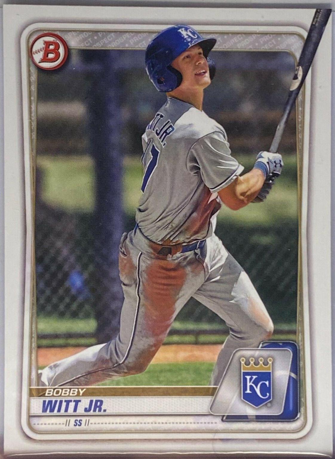 2020 Bowman Draft Bobby Witt Jr. #BD-152 card