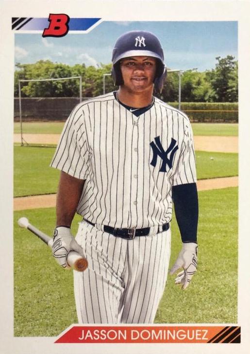 2020 Bowman Heritage Prospects Jasson Dominguez #BHP-8 card