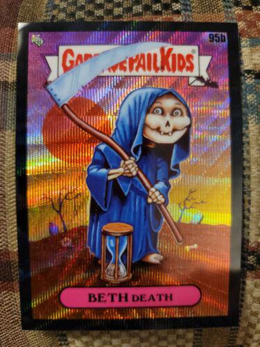 2020 Chrome BETH Death [Black Wave] #95b card