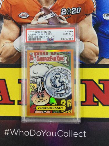 2020 Chrome Cashed-In CASEY [Orange] #AN6a card