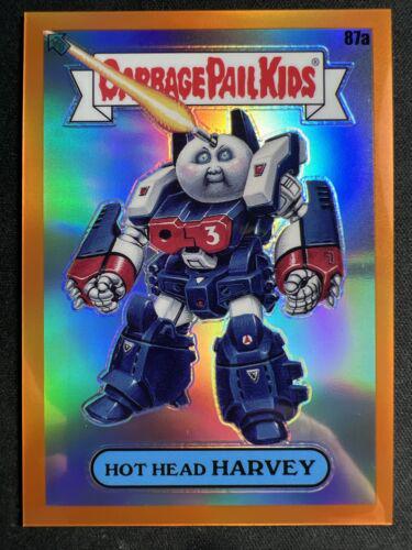 2020 Chrome Hot Head HARVEY [Orange] #87a card