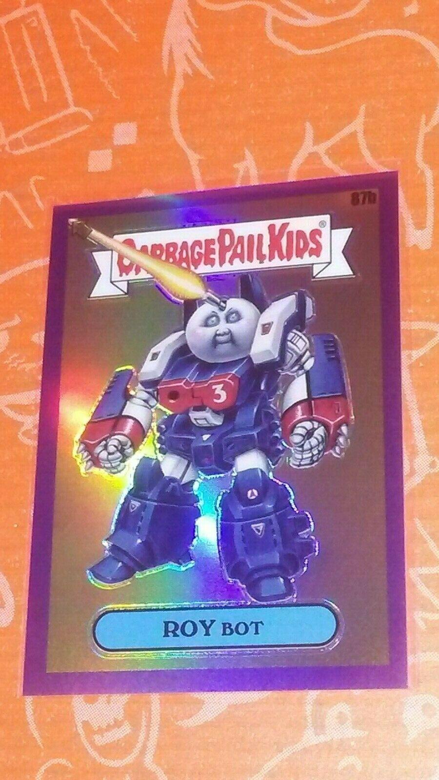 2020 Chrome ROY Bot [Purple] #87b card
